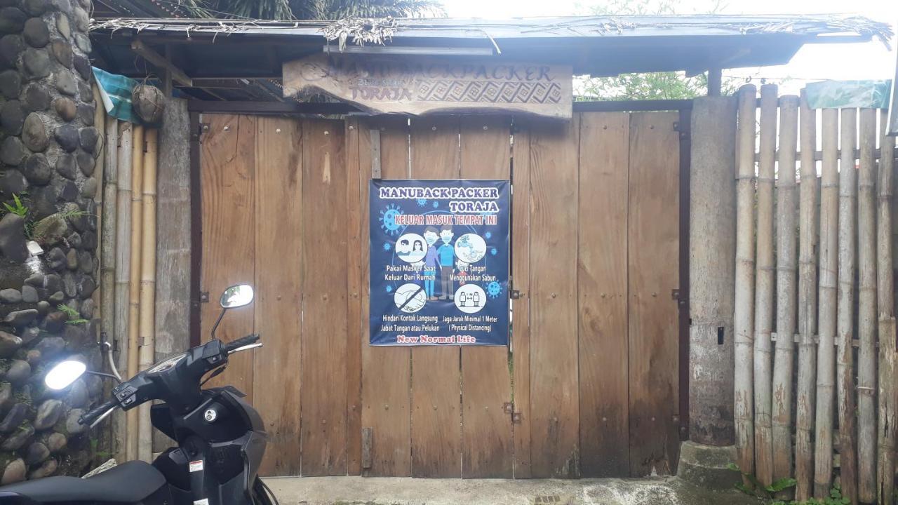 Toraja Manubackpacker 호텔 란테파오 외부 사진